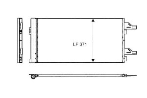 Skraplacz Klimatyzacji Citroen Jumper Fiat Ducato