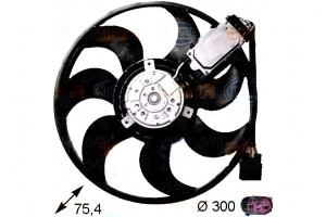 Wentylator Chłodnicy Behr Hella 7l0959455c 7l09594