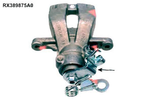Zacisk Hamulcowy Fiat Stilo 05-08 Lt Fte