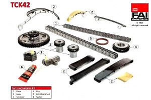 Zestaw Łańcucha Rozrządu Nissan 2.5di Navara Pick