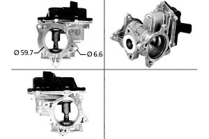 Zawór Egr Vw 2,0tdi Crafter Amarok 11- Valeo