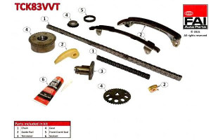 Zestaw Łańcucha Rozrządu Toyota 2,0vvt-i Rav4 Camr