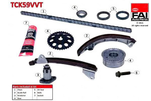 Zestaw Łańcucha Rozrządu Toyota Dohc Auris 07-,ave