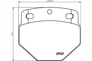 Klocki Hamulcowe Knorr Daf Sb Dh825-ws315 Textar