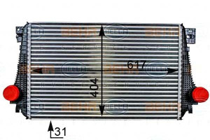 Intercooler Behr Hella 2h0145804 D 376701241 Vp9va