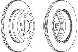 Tarcze Hamulcowe 2szt Bmw X5 (e70) X5 (f15 F85) X6