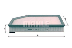 Filtr Powietrza Volvo Mahle