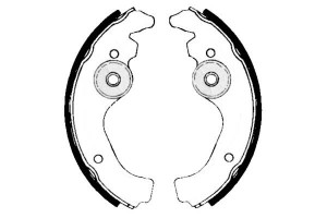 Komplet - Zestaw Szczęk Hamulcowych [brembo]