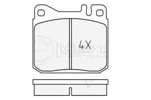 Klocki Hamulcowe Mercedes Przód W123 79-85 Meyle