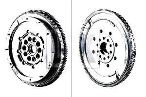 Koło Dwumasowe Volvo S40 V40 2,0 95-04 Luk