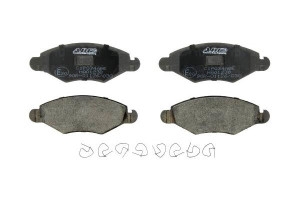 Klocki Hamulcowe Peugeot 206 206+ 1.1-1.9d 09.98-