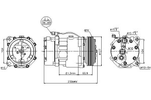 Sprężarka Klimatyzacji Vw Lt 28-35 Ii Lt 28-46 Ii