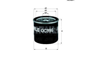Filtr Oleju Chevrolet Aveo / Kalos Spark 0.8-1.2lp