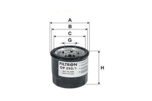 Filtr Oleju Mazda 3 1.5-2.0 13- Filtron