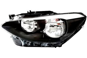 Reflektor (2*h7/h6w Elektryczny Z Silnikiem) Bmw 1