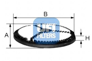 Filtr Powietrza Tico 0.8 Ufi