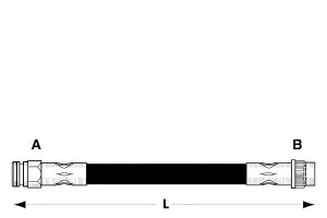 Przewód Hamulcowy Lpr 4806c0 Hos3006 24524601853 1