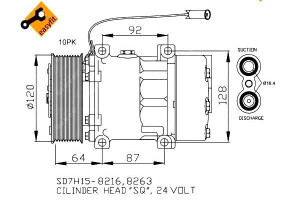 Sprężarka Klimatyzacji Rvi Midlum Premium 2 Volvo