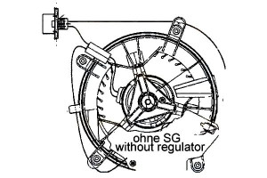 Wentylator Dmuchawa Hella 2108205242 2108203442 A