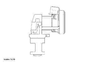 Zawór Egr Mercedes Om646 06- Wahler