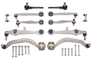 Wahacz P Audi A4 04-08 Zestaw Lacz+konc Sidem