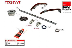 Zestaw Łańcucha Rozrządu Toyota Dohc Avensis 00-03