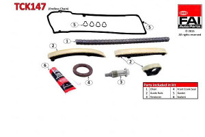 Zestaw Łańcucha Rozrządu Mercedes Fai Autoparts