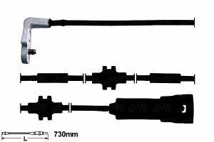 Czujnik Zużycia Klocków Opel Omega B 2.0-3.2 03.94