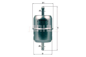 Filtr Paliwa Mahle 24770001 049129177a 450904163 P