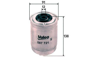 Filtr Paliwa Ford Transit 2.5di/td 91-00 Valeo