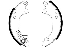 Szczęki Hamulcowe Citroen Saxo 96-03 Metelli