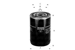 Filtr Oleju Landrover -86 Mann-filter