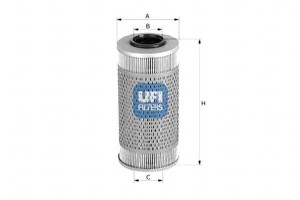 Filtr Paliwa Nissan Interstar 2.5dci 03- Ufi