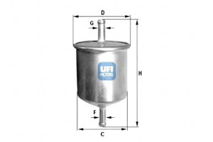 Filtr Paliwa Nissan Ufi