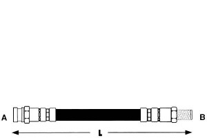 Przewód Hamulcowy Ap 4621101a60 T56145 80396 81501