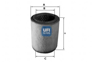 Filtr Powietrza Smart 02- Ufi