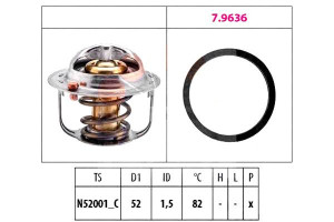 Termostat Facet 71742133 1767063j00000 1767077 176