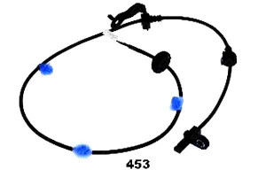 Czujnik Abs Honda Tył City 1,4 08- Le Japanparts