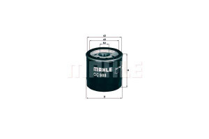 Filtr Oleju Mahle 11420306483 11427791059 9y4493 4