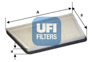 Filtr Kabinowy Peugeot 206 1.1-2.0hdi Ufi