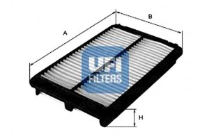 Filtr Powietrza Kia Picanto 1.0-1.1 04- Ufi