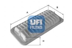 Filtr Powietrza Yaris 1.0i 16v 99- Ufi