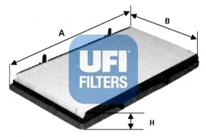 Filtr Kabinowy Trafic 01- Ufi
