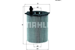 Filtr Oleju Citroen Peugeot Knecht