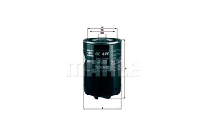 Filtr Oleju Mahle 068115561f F026407004 Op5266 W94