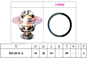 Termostat Saab 89c 9-3 9-5 Eps