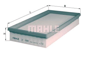 Filtr Powietrza Mahle 03e129620 1457433319 S3319 U