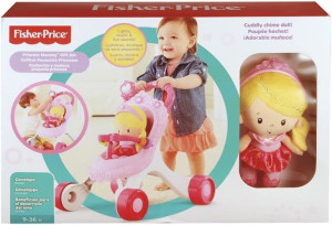 Fisher Price Wózek Pchacz Z Lalką Chodzik Dgm71