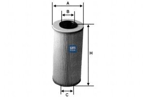 Filtr Oleju Ufi 11422245406 11422245339 1109t8 145