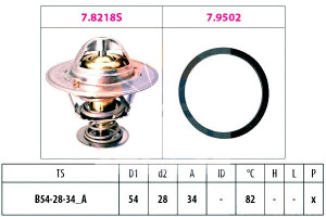 Termostat Fiat Peugeot Eps